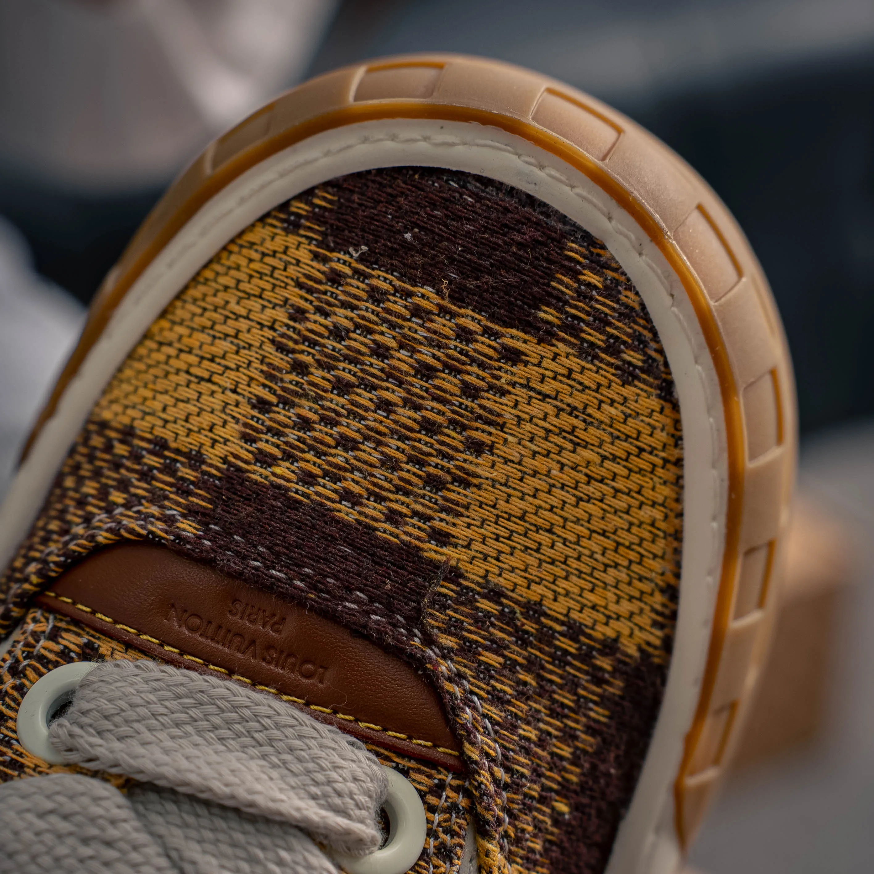 LOUIS VUITTON Tilted Series｜2026 LV Tilted Low Sneakers Series Low-Top Retro Skate Shoes Men Shoes｜ ｜ ✦